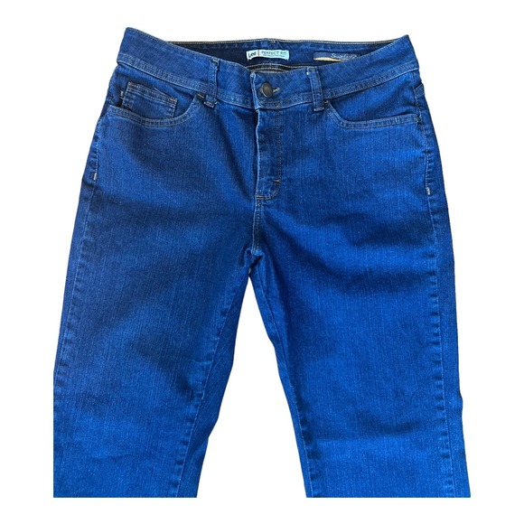 Lee Perfect Fit Just Below The Waist Shapetastic Hidden Hold 14M Cotton Blend - Picture 2 of 10